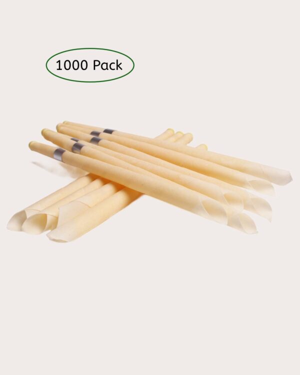 1000 Pack Pure Beeswax Ear Candles